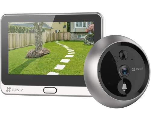 Бездротова дверна камера з вбудованим дзвінком EZVIZ 1080P 4,3 дюйма