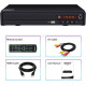 Компактний DVD-програвач WISCENT для телевізора з HDMI/RCA/USB/мікрофоном