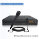 Компактний DVD-програвач WISCENT для телевізора з HDMI/RCA/USB/мікрофоном