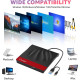 Зовнішній CD-привід Cocopa USB 3.0 Type-C CD/DVD-RW записувач