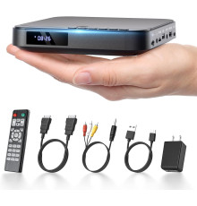 Міні DVD-програвач DESOBRY HDMI 1080P HD для Smart TV з безрегіональним режимом