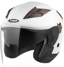 Мотошолом YEMA YM-627 з подвійним сонцезахисним козирком (розмір XL)