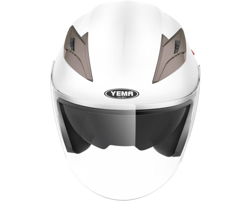 Мотошолом YEMA YM-627 з подвійним сонцезахисним козирком (розмір XL)