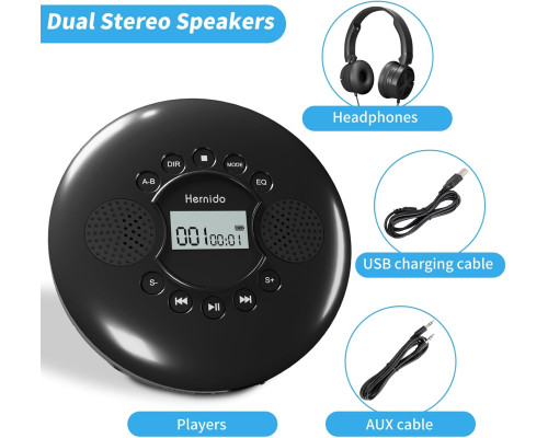 CD-програвач Hernido Discman з гарнітурою