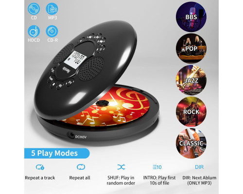 CD-програвач Hernido Discman з гарнітурою