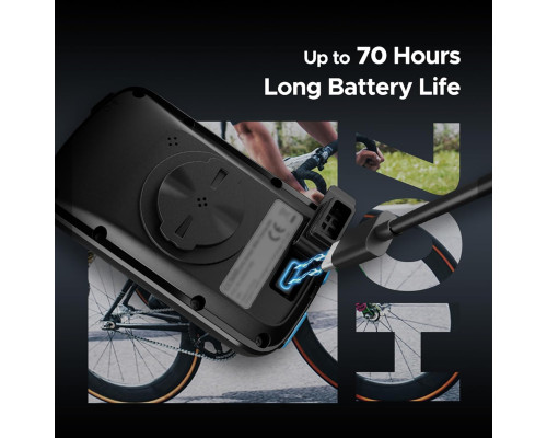 Велокомп'ютер CC500 GPS ANT+ Bluetooth / бездротовий спідометр для велосипеда з автоматичним підсвічуванням