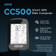 Велокомп'ютер CC500 GPS ANT+ Bluetooth / бездротовий спідометр для велосипеда з автоматичним підсвічуванням