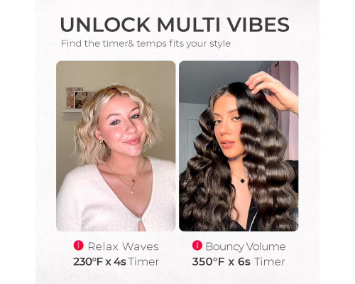Плойка для завивки волосся TYMO ROVY Beach Waves Curling Wand