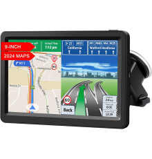 GPS-навігація для автомобіля з картами для вантажівок / 9-дюймовий сенсорний екран 8 ГБ