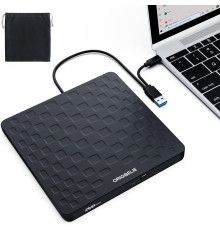 Зовнішній CD DVD привід для ноутбука USB 3.0 Type-C