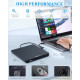 Зовнішній CD DVD привід для ноутбука USB 3.0 Type-C