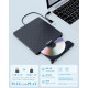 Зовнішній CD DVD привід для ноутбука USB 3.0 Type-C