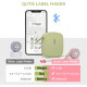 Портативний принтер етикеток PRT Qutie Mini Bluetooth Printer Self-Clear