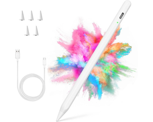 Стилус Active Capacitive Stylus 1.5 mm Superfine Nib для iPad 2018-2023 10th/9th/8th/7th/6th Gen