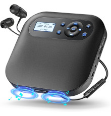Портативний CD-програвач Desobry з Bluetooth та динаміками