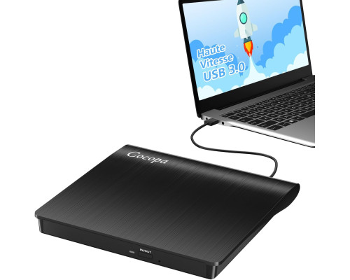 Зовнішній CD/DVD-привід Cocopa USB 3.0