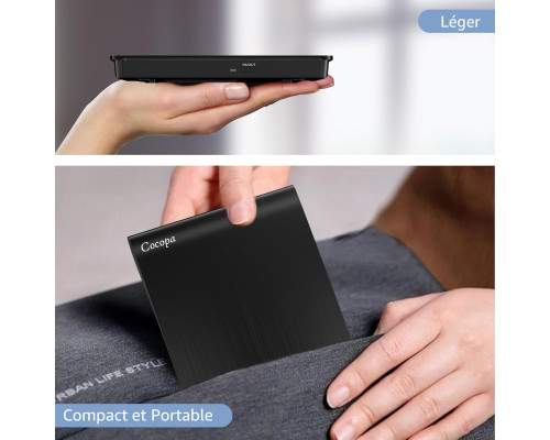 Зовнішній CD/DVD-привід Cocopa USB 3.0