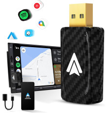 Бездротовий адаптер Android Auto для автомобіля / автомобільний адаптер для заводського дротового Carplay