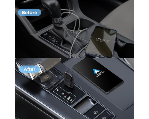 Бездротовий адаптер Android Auto для автомобіля / автомобільний адаптер для заводського дротового Carplay