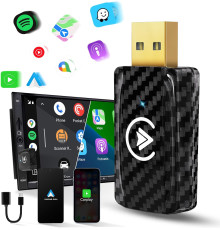 Бездротовий адаптер MSXTTLY CarPlay Android Auto 2 в 1