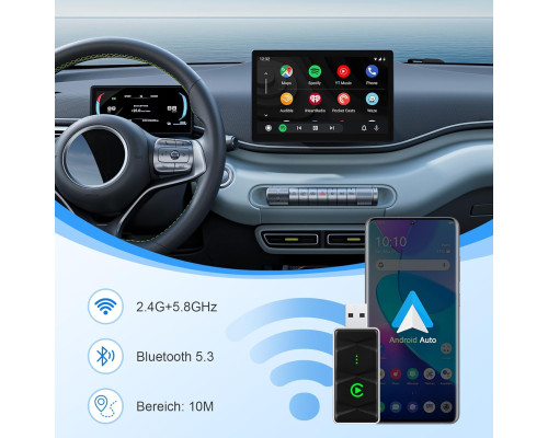 Автомобільний бездротовий адаптер Android