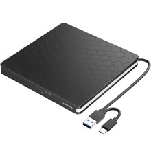 Зовнішній CD-DVD записувач та зчитувач Amicool з USB 3.0