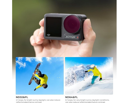 Фільтр K&F Concept ND8&PL+ND16&PL+ND32&PL+ND64&PL