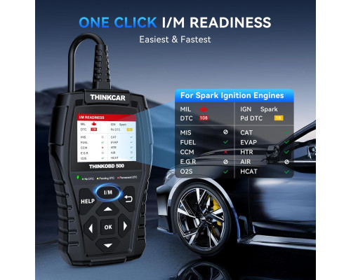Діагностичний сканер THINKCAR Thinkobd 500 OBD2