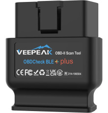 Діагностичний сканер Veepeak OBDCheck BLE+ Bluetooth OBD II