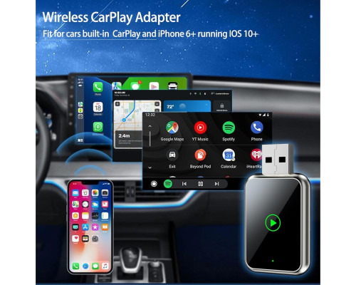 Бездротовий адаптер CarPlay для iPhone