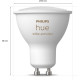 Комплект із 2 світлодіодних ламп Philips Hue White and Color Ambiance Smart / цоколь GU10 / 350 люмен / підтримка Bluetooth