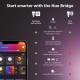 Комплект із 2 світлодіодних ламп Philips Hue White and Color Ambiance Smart / цоколь GU10 / 350 люмен / підтримка Bluetooth