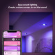 Комплект із 2 світлодіодних ламп Philips Hue White and Color Ambiance Smart / цоколь GU10 / 350 люмен / підтримка Bluetooth