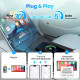 Бездротовий адаптер 2-в-1 Mini CarPlay та Android Auto