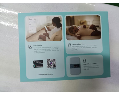 Дитячий монітор сну Babytone з базовою станцією та додатком