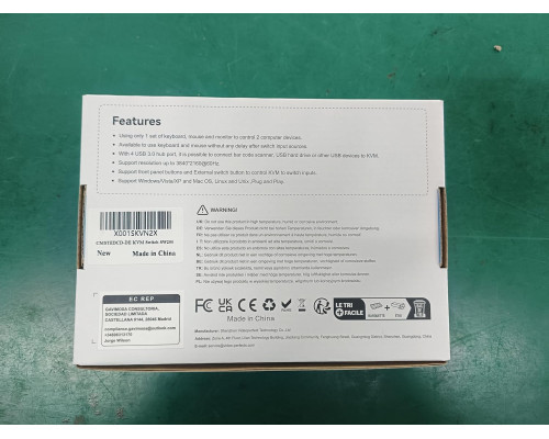 HDMI KVM-перемикач для 2 ПК та 1 монітора