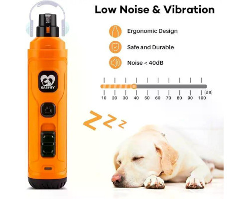 Машинка для стрижки кігтів Casfuy Professional Pet Nail Grinder