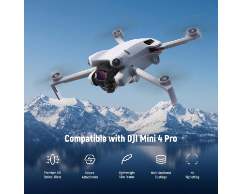 Набір фільтрів NEEWER ND & CPL для DJI Mini 4 Pro (8 шт.)