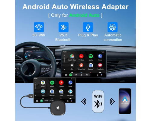 Бездротовий адаптер Android Auto