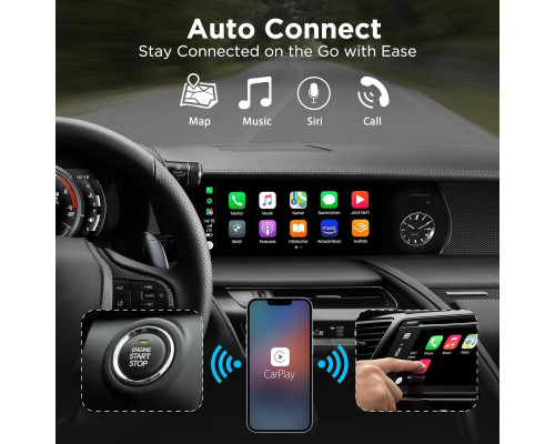 Бездротовий адаптер CarPlay для Apple iPhone