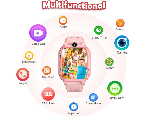 Дитячий смарт-годинник Blackview 4G GPS+LBS+WIFI