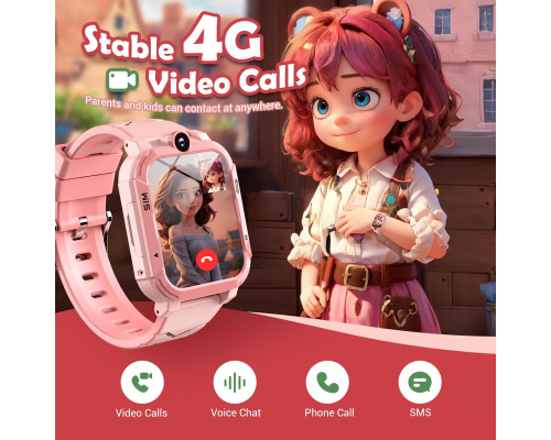 Дитячий смарт-годинник Blackview 4G GPS+LBS+WIFI