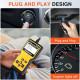 Автомобільний сканер OBD2, зчитувач кодів MOTOPOWER MP69033