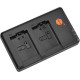 Акумулятор USB Dual Quick Charger для Lumix