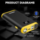 Пускова установка GREPRO Jump Starter