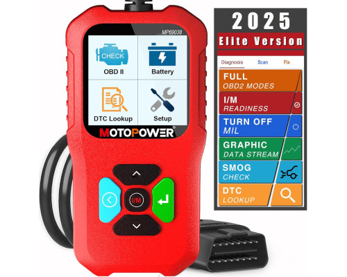 Автомобільний OBD2 сканер MOTOPOWER MP69038