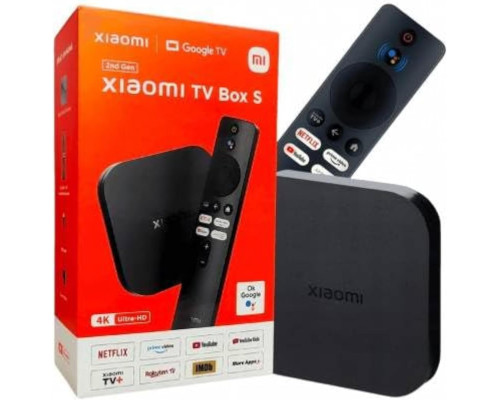 Xiaomi TV Mi Box S (2-го покоління) - 4K Ultra HD Медіаплеєр