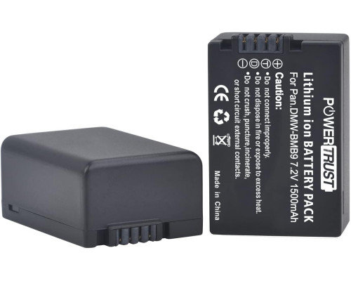 Акумулятор та зарядний пристрій DMW-BMB9 для Panasonic Lumix