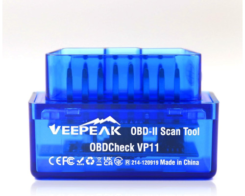 Міні-сканер Veepeak Bluetooth OBD II
