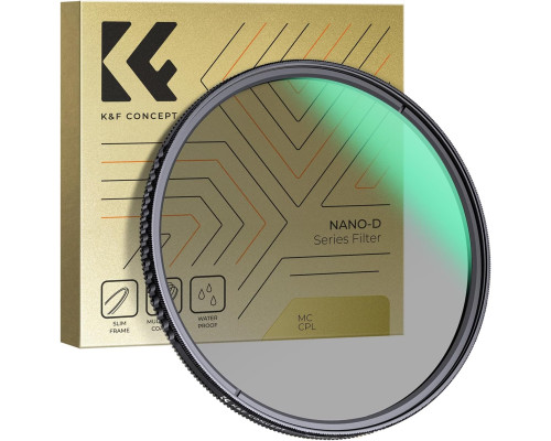 Кругові поляризаційні фільтри K&F CONCEPT 82 мм CPL